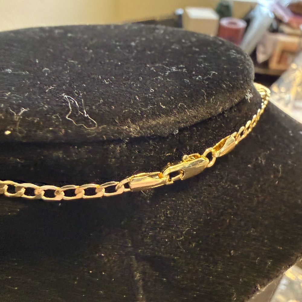 Fashion Gold Toned Vivienne Charm Necklace - Picture 6 of 8